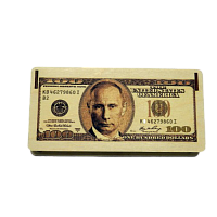 КУПИТЬ КУПЮРНИЦУ "100 ДОЛЛАРОВ" С ПУТИНЫМ" во Рязане